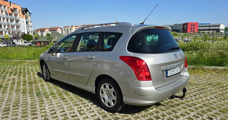 Peugeot 308 cena 13950 przebieg: 249000, rok produkcji 2008 z Rzeszów małe 137